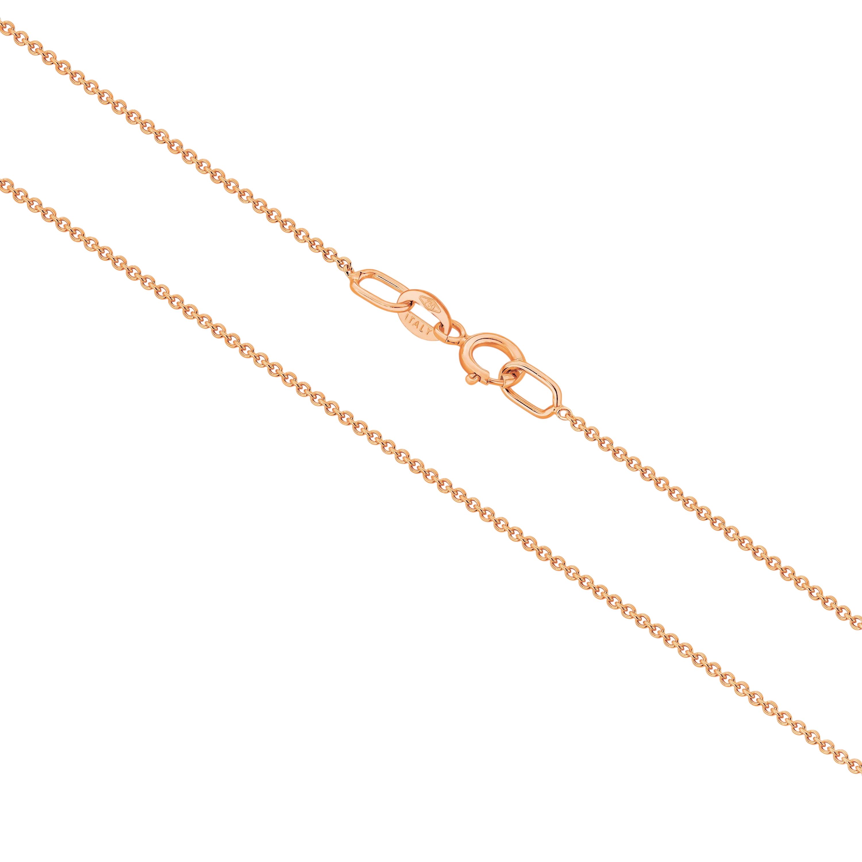 Catenina Chain - fine Italian gold cable chain - in 18ct yellow gold - Lucano