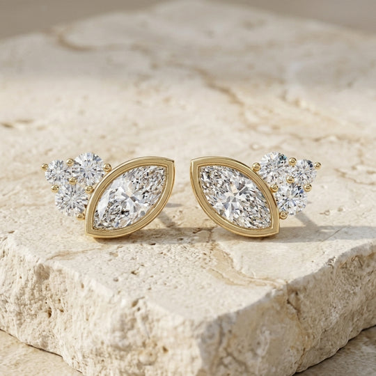 Ariete Marquise Studs