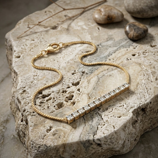 Lyra Slider Tennis Bracelet