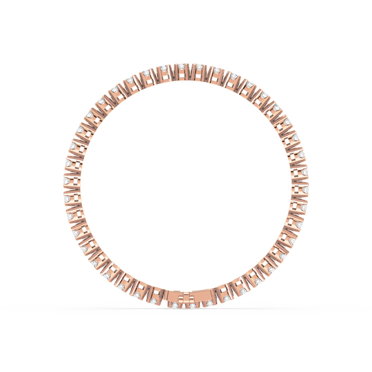 Diamond line bracelet - Lucano