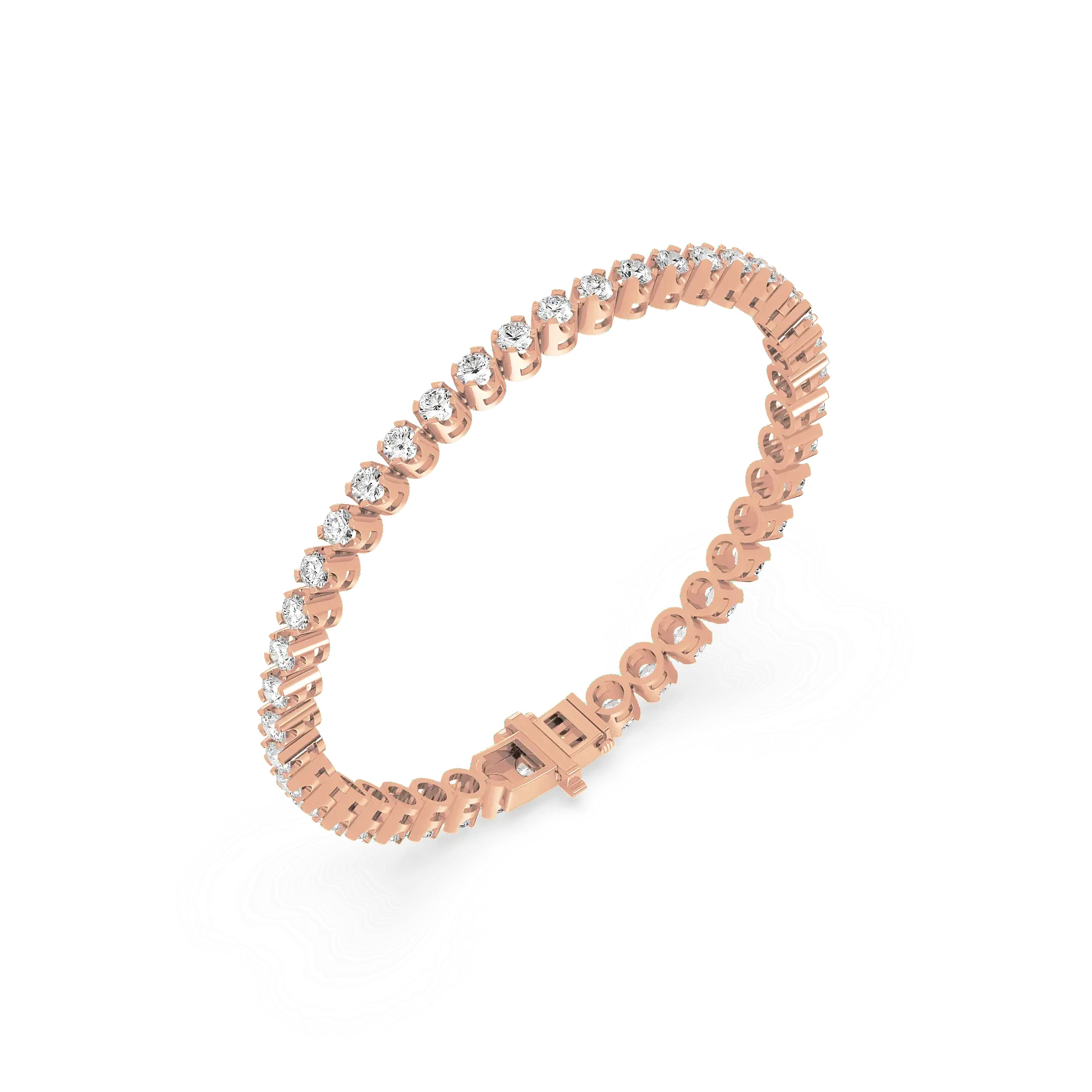Diamond line bracelet - Lucano