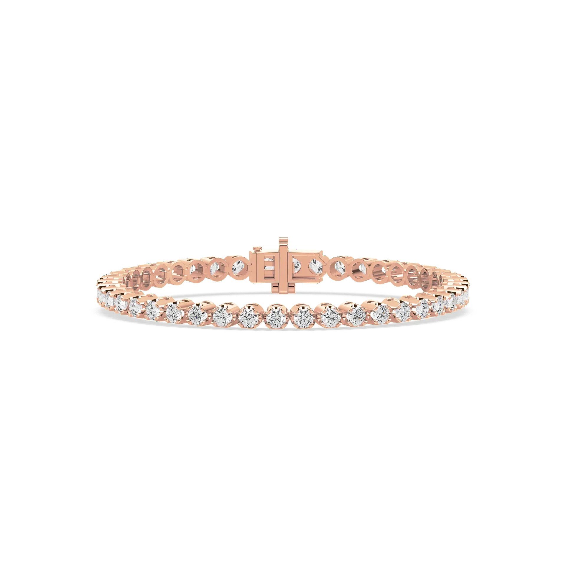 Diamond line bracelet - Lucano
