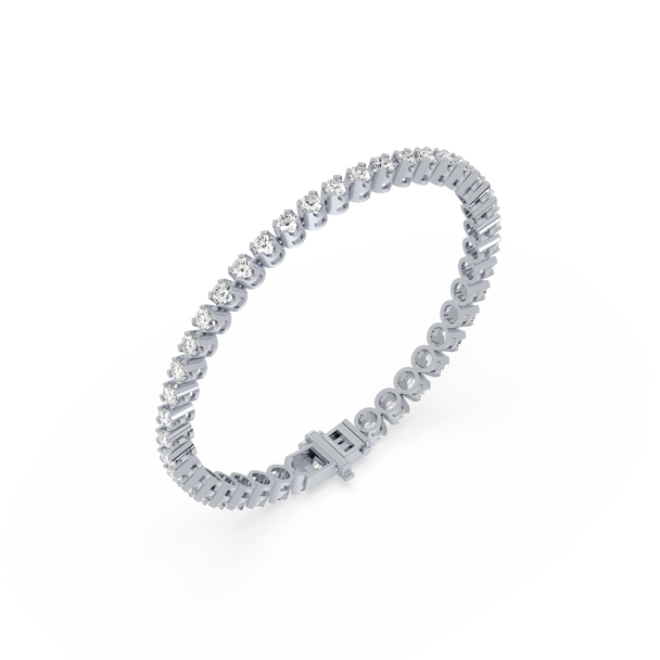 Diamond line bracelet