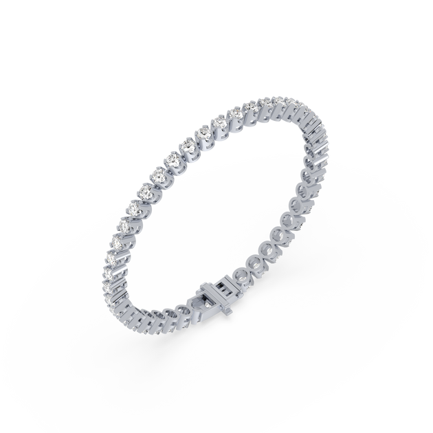 Diamond line bracelet