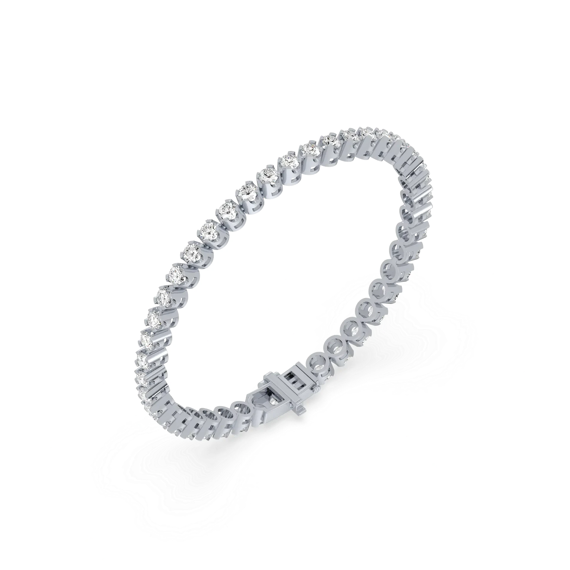 Diamond line bracelet - Lucano