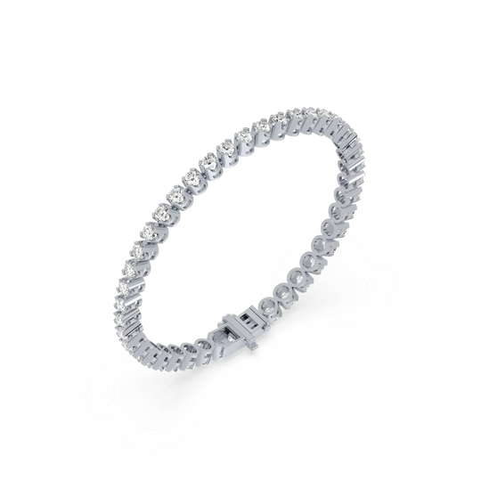 Diamond line bracelet - Lucano