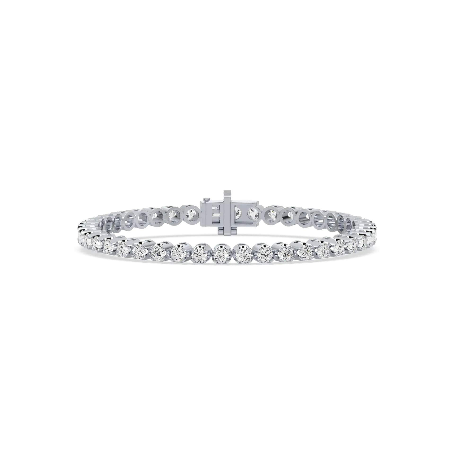 Diamond line bracelet - Lucano