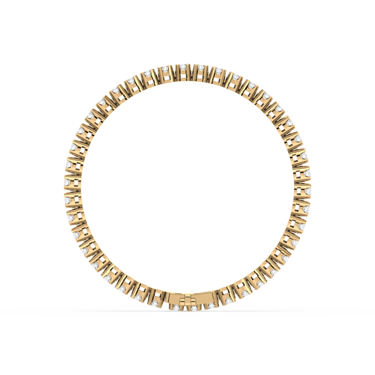 Diamond line bracelet - Lucano