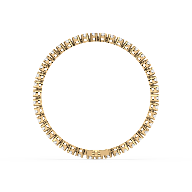 Diamond line bracelet - Lucano