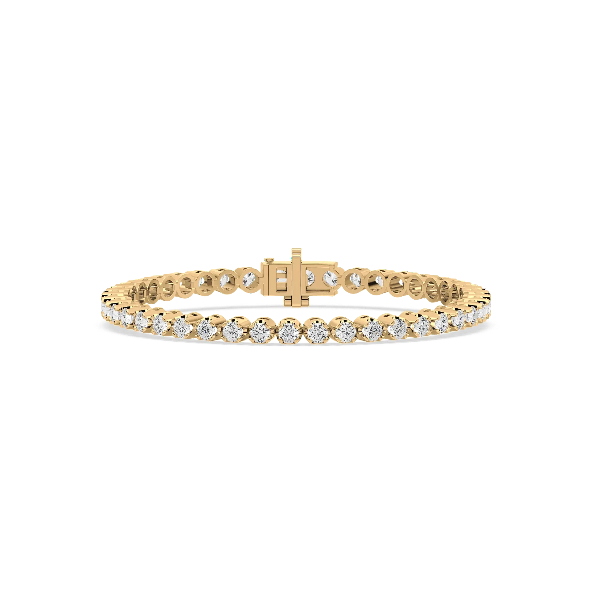 Diamond line bracelet - Lucano