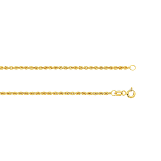 Venetian Chain - Italian box chain in solid gold - detail close-up - Lucano