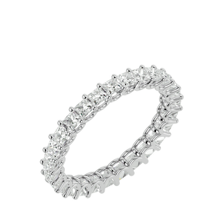 Elysian Princess Eternity Ring - princess-cut diamond eternity ring - on hand - Lucano