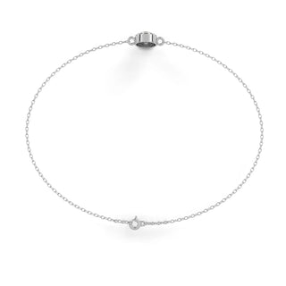 Helios Halo Bracelet - round brilliant diamond bracelet - in 9ct yellow gold - hand-made in Byron Bay Hinterland, Australia by Lucano Fine Jewellery