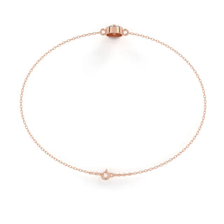 Helios Halo Bracelet - round brilliant diamond bracelet - in 9ct white gold - hand-made in Byron Bay Hinterland, Australia by Lucano Fine Jewellery