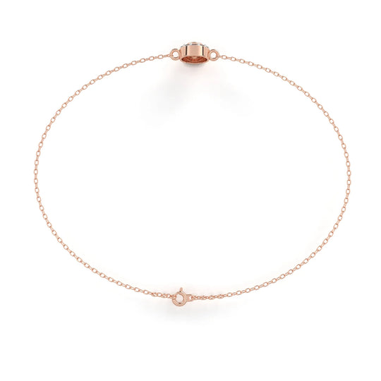 Helios Halo Bracelet - round brilliant diamond bracelet - in 9ct white gold - hand-made in Byron Bay Hinterland, Australia by Lucano Fine Jewellery
