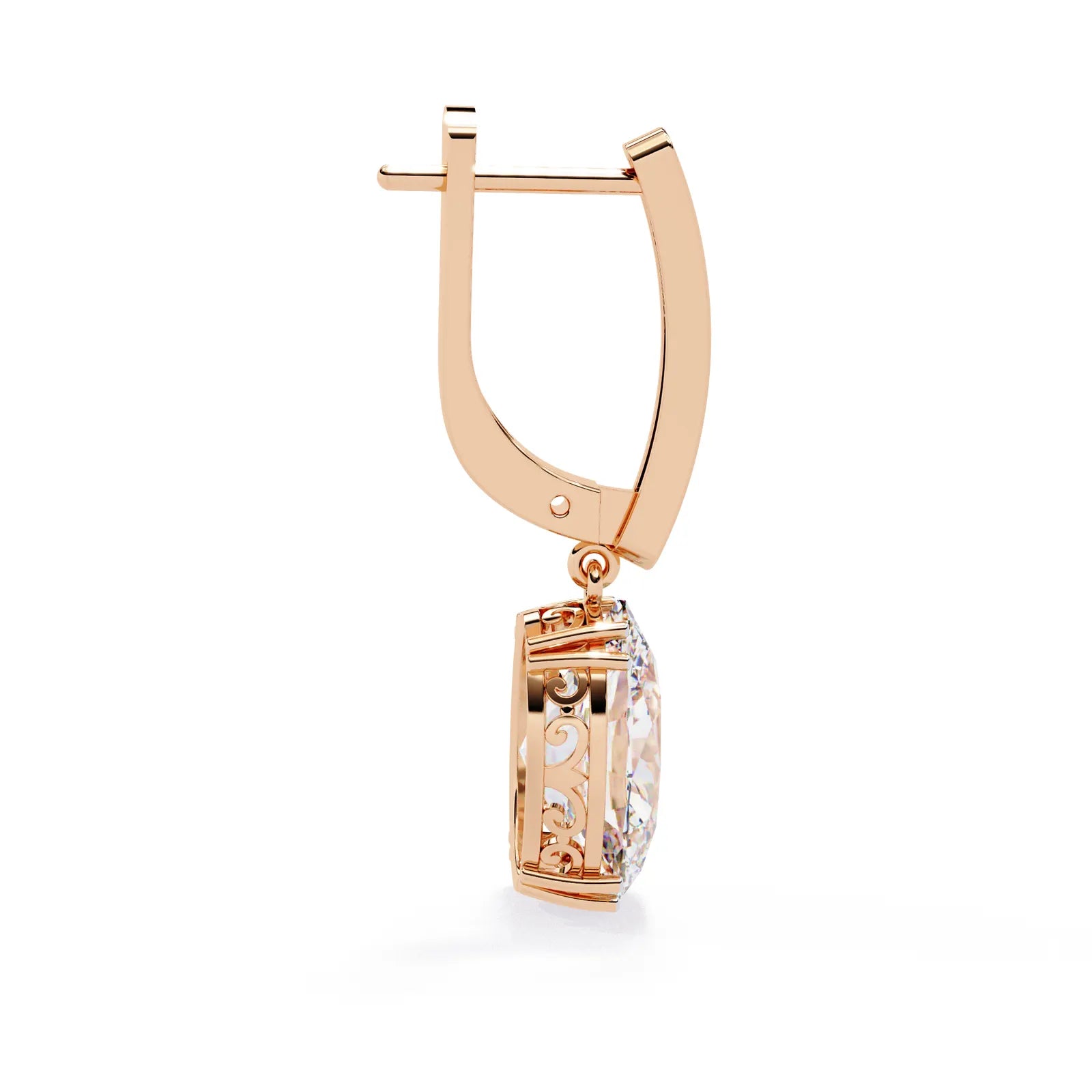Ovalia Drop Earrings - oval-cut diamond earrings - in 9ct yellow gold - hand-made in Byron Bay Hinterland, Australia by Lucano Fine Jewellery