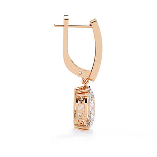 Ovalia Drop Earrings - oval-cut diamond earrings - in 9ct yellow gold - hand-made in Byron Bay Hinterland, Australia by Lucano Fine Jewellery