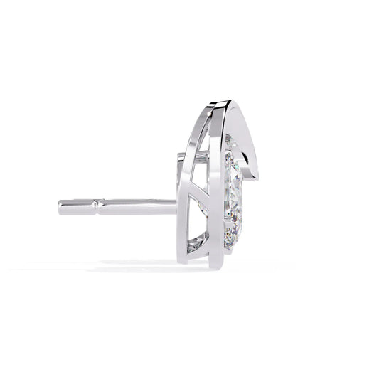 Luna Oval Studs - oval-cut diamond earrings - in 18ct yellow gold - hand-made in Byron Bay Hinterland, Australia by Lucano Fine Jewellery