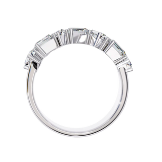 Tessera Baguette Cluster Ring - baguette diamond cluster ring - in 18ct yellow gold - Lucano