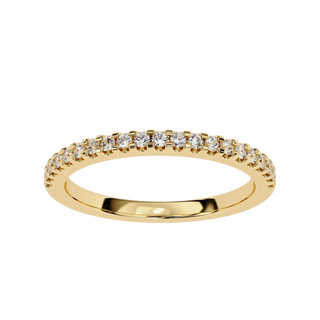 Aurora Pavé Eternity Ring - pavé diamond eternity ring - in 18ct white gold - Lucano