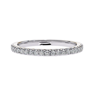 Aurora Pavé Eternity Ring - pavé diamond eternity ring - in 9ct rose gold - Lucano