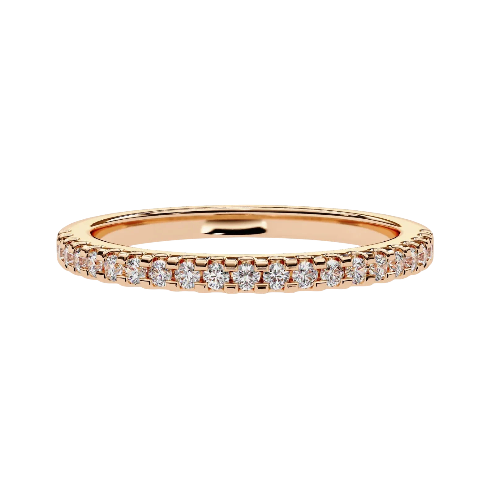 Aurora Pavé Eternity Ring - pavé diamond eternity ring, handcrafted in Byron Bay, Australia by Lucano