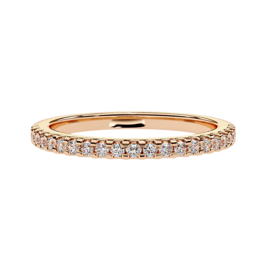 Aurora Pavé Eternity Ring - pavé diamond eternity ring, handcrafted in Byron Bay, Australia by Lucano