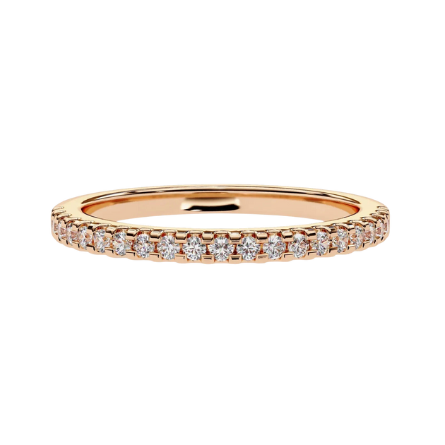 Aurora Pavé Eternity Ring - pavé diamond eternity ring, handcrafted in Byron Bay, Australia by Lucano