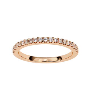 Aurora Pavé Eternity Ring - pavé diamond eternity ring - in 9ct yellow gold - Lucano