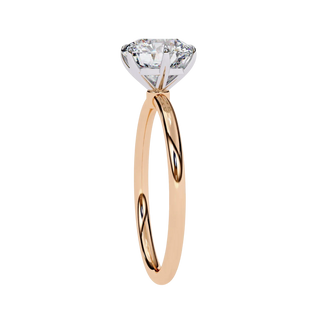 Helios Round Solitaire Lumière - round solitaire engagement ring, handcrafted in Byron Bay, Australia by Lucano