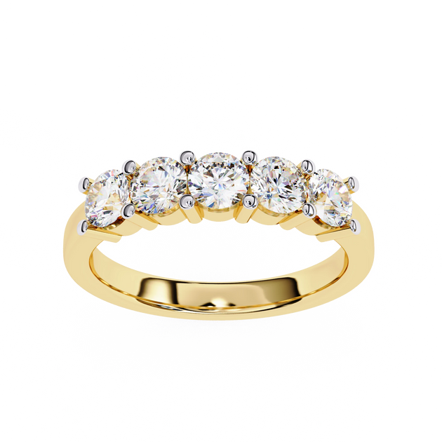 Veretta - Italian diamond eternity ring, handcrafted in Byron Bay Hinterland, Australia by Lucano