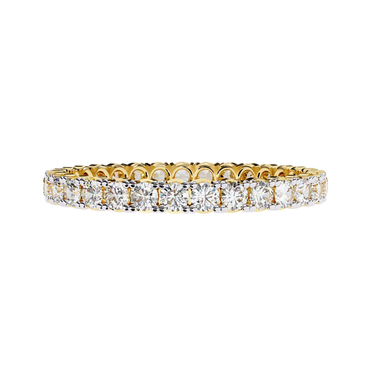 Giro Diamond Ring - full diamond eternity ring - detail close-up - Lucano