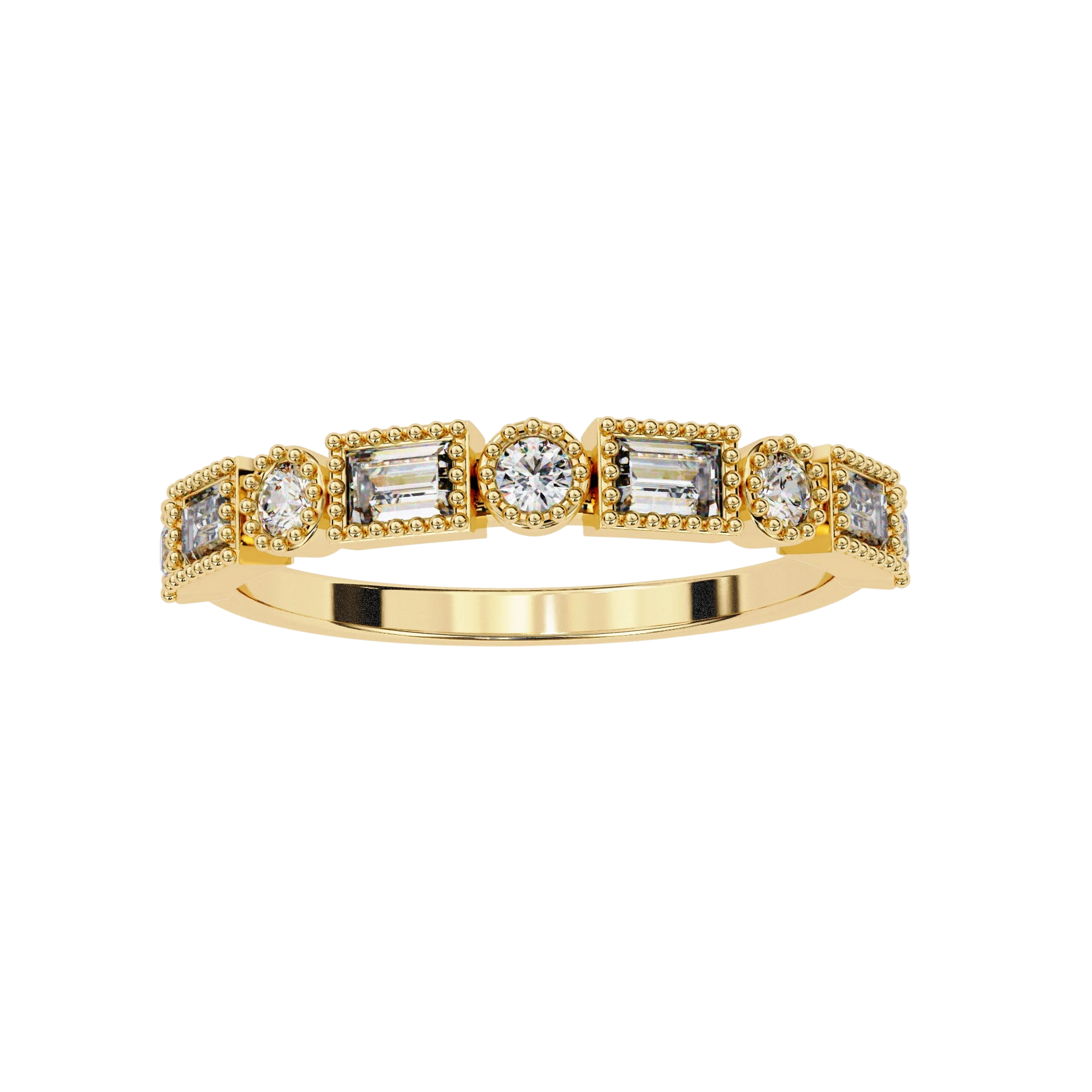 Brio Ring - diamond eternity ring, handcrafted in Northern Rivers, Australia by Lucano