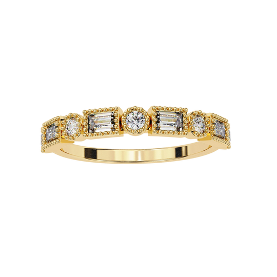 Brio Ring - diamond eternity ring, handcrafted in Northern Rivers, Australia by Lucano