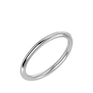 Fede Classica - 3.2mm classic wedding band - detail close-up - Lucano