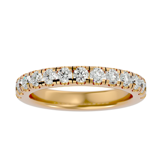 Vesta Band - round brilliant diamond eternity ring, handcrafted in Australia by Lucano