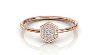 Romulus Marquise Eternity Ring - marquise diamond eternity ring - detail close-up - Lucano
