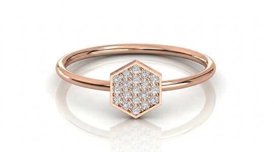 Romulus Marquise Eternity Ring - marquise diamond eternity ring - detail close-up - Lucano