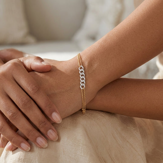 Catena Cuban Pavé Bracelet