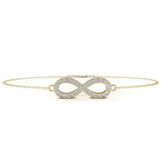 Infinitas Diamond Bracelet - diamond bracelet - handmade in the Byron Bay Hinterland, Australia by Lucano