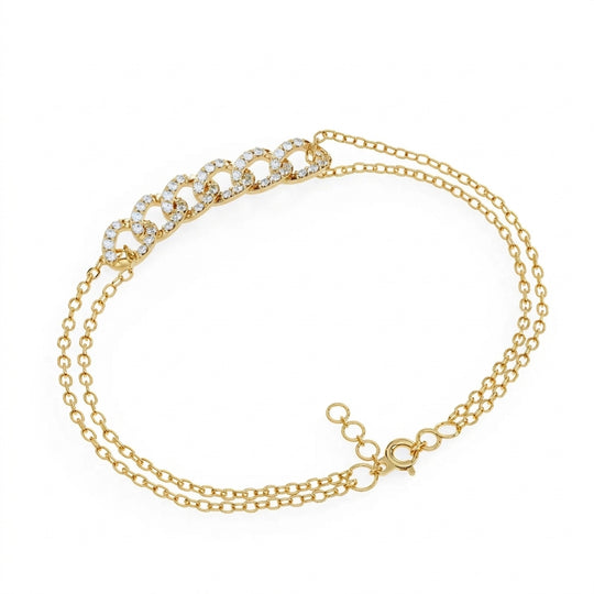 Catena Cuban Pavé Bracelet