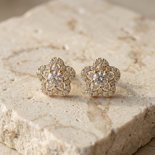 Fiore di Stella Studs