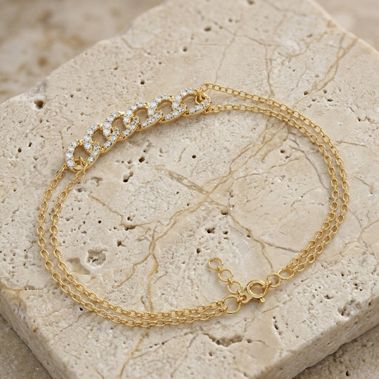 Catena Cuban Pavé Bracelet