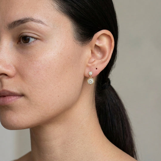 Doppia Goccia Drop Earrings