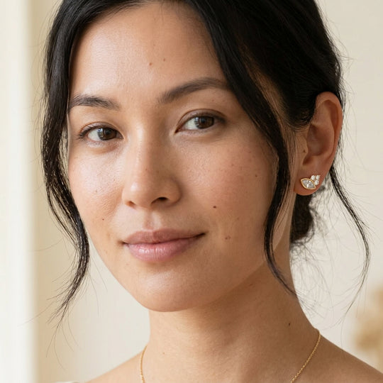 Ariete Marquise Studs