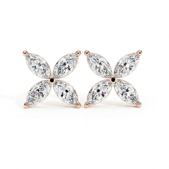 Quattro Petali Studs