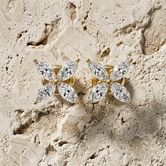 Quattro Petali Studs