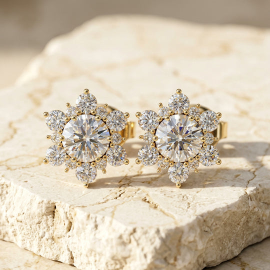 Stella Cluster Studs
