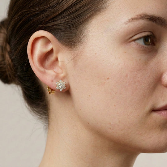Stella Cluster Studs