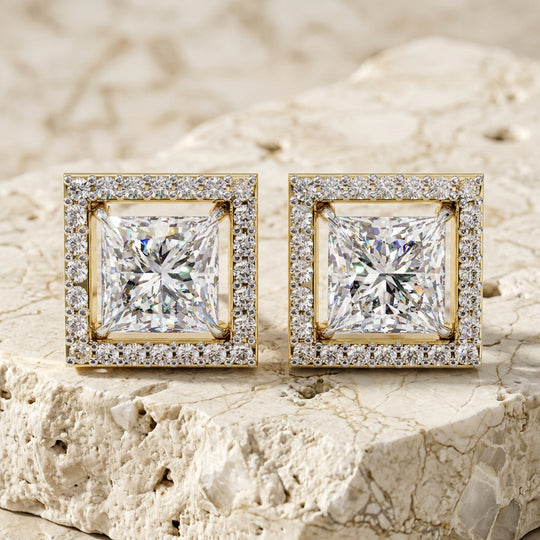 Reale Princess Halo Studs